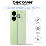Огляд Чохол до мобільного телефона BeCover Tecno Spark 20C (BG7n) Transparancy (710910): характеристики, відгуки, ціни.