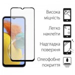 Огляд Чохол до мобільного телефона Dengos Kit for Samsung Galaxy M14 case + glass (Blue) (DG-KM-16): характеристики, відгуки, ціни.