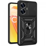 Огляд Чохол до мобільного телефона BeCover Military Realme C67 4G Black (710707): характеристики, відгуки, ціни.