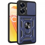 Огляд Чохол до мобільного телефона BeCover Military Realme C67 4G Blue (710708): характеристики, відгуки, ціни.