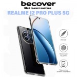 Огляд Чохол до мобільного телефона BeCover Anti-Shock Realme 12 Pro Plus 5G Clear (711176): характеристики, відгуки, ціни.