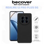 Огляд Чохол до мобільного телефона BeCover Realme 12 Pro Plus 5G Black (711187): характеристики, відгуки, ціни.