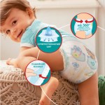 Огляд Підгузки Pampers Pants Giant Plus Розмір 7 (17+ кг) 114 шт (8700216341653): характеристики, відгуки, ціни.