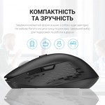 Огляд Мишка OfficePro M230B Silent Click Wireless/Bluetooth Black (M230B): характеристики, відгуки, ціни.