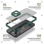Огляд Чохол до мобільного телефона Armorstandart Frosted Matte Realme C65 4G Dark Green (ARM77886): характеристики, відгуки, ціни.
