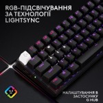 Огляд Клавіатура Logitech G Pro X 60 Lightspeed GX Tactile Wireless/Bluetooth UA Black (920-011911): характеристики, відгуки, ціни.