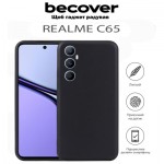 Огляд Чохол до мобільного телефона BeCover Realme C65 Black (711766): характеристики, відгуки, ціни.