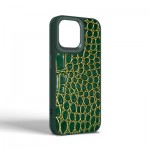 Огляд Чохол до мобільного телефона Harder Crocosaur Apple iPhone 15 Pro Max Green (ARM76708): характеристики, відгуки, ціни.