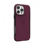 Огляд Чохол до мобільного телефона UAG iPhone 16 Pro Max Civilian Magsafe Bordeaux (114445119049): характеристики, відгуки, ціни.