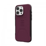 Огляд Чохол до мобільного телефона UAG iPhone 16 Pro Max Civilian Magsafe Bordeaux (114445119049): характеристики, відгуки, ціни.