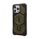 Огляд Чохол до мобільного телефона UAG iPhone 16 Pro Max Monarch Pro Magsafe Kevlar Element Green (11445711397B): характеристики, відгуки, ціни.