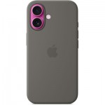 Огляд Чохол до мобільного телефона Apple iPhone16 Silicone Case with MagSafe - Stone Gray (MYY33ZM/A): характеристики, відгуки, ціни.