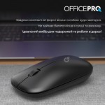 Огляд Мишка OfficePro M225B Silent Click Wireless Black (M225B): характеристики, відгуки, ціни.