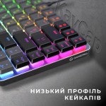 Огляд Клавіатура GamePro MK141R Red Swich Low Profile RGB USB Dark Gray (MK141R): характеристики, відгуки, ціни.