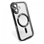 Огляд Чохол до мобільного телефона BeCover TPU Chrome Case (MagSafe) для Apple iPhone 16 Black (712070): характеристики, відгуки, ціни.