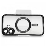 Огляд Чохол до мобільного телефона BeCover TPU Chrome Case (MagSafe) для Apple iPhone 16 Black (712070): характеристики, відгуки, ціни.