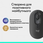 Огляд Мишка Logitech POP Mouse With Emoji Bluetooth Graphite (910-007412): характеристики, відгуки, ціни.