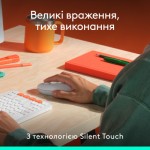 Огляд Мишка Logitech POP Mouse With Emoji Bluetooth Off-White (910-007411): характеристики, відгуки, ціни.