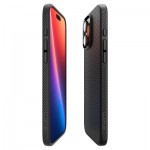 Огляд Чохол до мобільного телефона Spigen iPhone 16 Pro Liquid Air Matte Black (ACS08117): характеристики, відгуки, ціни.
