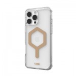 Огляд Чохол до мобільного телефона UAG iPhone 16 Pro Max Plyo Magsafe Ice/Gold (114481114381): характеристики, відгуки, ціни.