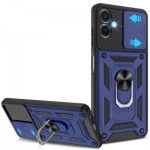 Огляд Чохол до мобільного телефона BeCover Military Samsung Galaxy A06 SM-A065 Blue (713066): характеристики, відгуки, ціни.
