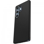 Огляд Чохол до мобільного телефона Spigen Samsung Galaxy S25 Ultra, Liquid Air, Matte Black (ACS08953): характеристики, відгуки, ціни.