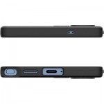 Огляд Чохол до мобільного телефона Spigen Samsung Galaxy S25 Ultra, Liquid Air, Matte Black (ACS08953): характеристики, відгуки, ціни.