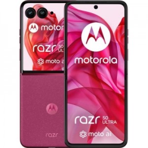 Мобільний телефон Motorola Razr 50 Ultra 12/512GB Hot Pink (PB1T0103RS)