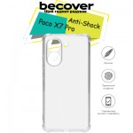 Огляд Чохол до мобільного телефона BeCover Anti-Shock Poco X7 Pro Clear (713152): характеристики, відгуки, ціни.