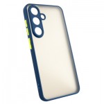 Огляд Чохол до мобільного телефона Dengos Matte Samsung Galaxy S25 (Blue) (DG-TPU-MATT-162): характеристики, відгуки, ціни.