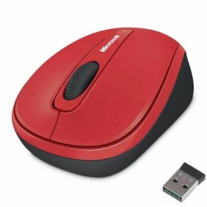Мишка Microsoft Mobile 3500 Flame Red (GMF-00293)
