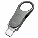 Огляд USB флеш накопичувач Silicon Power 64GB Mobile C80 Silver USB 3.2 (SP064GBUC3C80V1S): характеристики, відгуки, ціни.