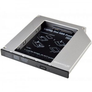 Огляд Фрейм-перехідник Grand-X HDD 2.5'' to notebook 12.7 mm ODD SATA/mSATA (HDC-25N): характеристики, відгуки, ціни.
