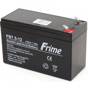 Огляд Батарея до ДБЖ Frime 12В 7.5 Ач (FB7.5-12): характеристики, відгуки, ціни.