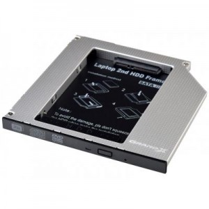 Огляд Фрейм-перехідник Grand-X HDD 2.5' to notebook 9.5 mm ODD SATA3 (HDC-26): характеристики, відгуки, ціни.