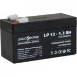 Огляд Батарея до ДБЖ LogicPower LPM 12В 1.3 Ач (4131): характеристики, відгуки, ціни.