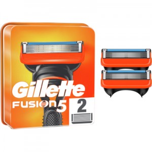 Огляд Змінні касети Gillette Fusion5 2 шт. (7702018877478/7702018867011): характеристики, відгуки, ціни.