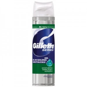 Огляд Гель для гоління Gillette Series Moisturizing Увлажняющий 200 мл (3014260220051): характеристики, відгуки, ціни.