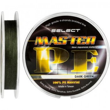 Шнур Select Master PE 150m 0.14мм 17кг (1870.01.74)