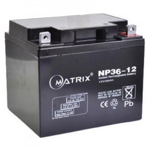 Огляд Батарея до ДБЖ Matrix 12V 36AH (NP36-12): характеристики, відгуки, ціни.