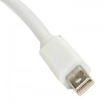 Огляд Перехідник mini DisplayPort to VGA PowerPlant (KD00AS1281): характеристики, відгуки, ціни.