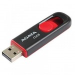 Огляд USB флеш накопичувач ADATA 64GB C008 Black+Red USB 2.0 (AC008-64G-RKD): характеристики, відгуки, ціни.
