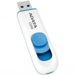 Огляд USB флеш накопичувач ADATA 64GB C008 White+Blue USB 2.0 (AC008-64G-RWE): характеристики, відгуки, ціни.