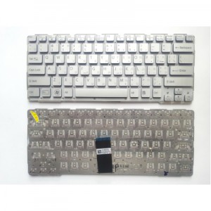 Клавіатура ноутбука Sony E14 Series серебро с фиолет. каемкой/без рамки подсветка UA (A43577)