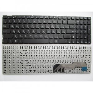 Клавіатура ноутбука ASUS X541 черн.без рамки RU/US (A43463)