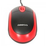 Огляд Мишка Omega OM-06V optical red (OM06VR): характеристики, відгуки, ціни.