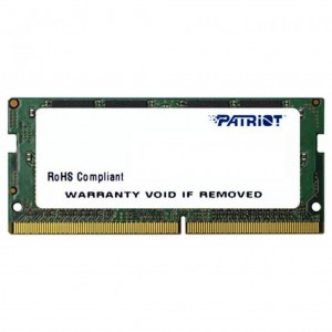 Огляд Модуль для ноутбука SoDIMM DDR4 4GB 2400 MHz Patriot (PSD44G240081S): характеристики, відгуки, ціни.