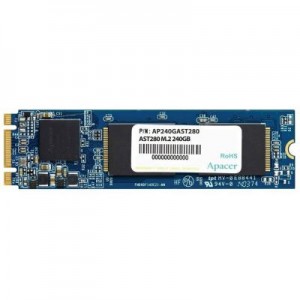 Огляд Накопичувач SSD M.2 2280 240GB Apacer (AP240GAST280-1): характеристики, відгуки, ціни.