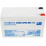 Огляд Батарея до ДБЖ LogicPower LPM MG 12В 7Ач (6552): характеристики, відгуки, ціни.