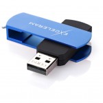 Огляд USB флеш накопичувач eXceleram 64GB P2 Series Blue/Black USB 2.0 (EXP2U2BLB64): характеристики, відгуки, ціни.